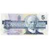 BC-56b 1986 Canada $5 Thiessen-Crow, EPH, AU-UNC