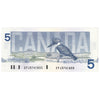 BC-56b 1986 Canada $5 Thiessen-Crow, EPJ, AU-UNC
