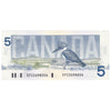 BC-56b 1986 Canada $5 Thiessen-Crow, EPZ, AU-UNC