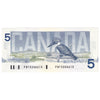 BC-56b 1986 Canada $5 Thiessen-Crow, FNF, AU-UNC