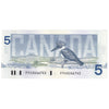 BC-56b 1986 Canada $5 Thiessen-Crow, FPA, UNC