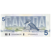 BC-56b 1986 Canada $5 Thiessen-Crow, FPH, UNC