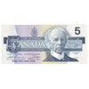 BC-56b 1986 Canada $5 Thiessen-Crow, FOF, UNC