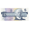 BC-56b 1986 Canada $5 Thiessen-Crow, GNG, CUNC
