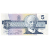 BC-56b 1986 Canada $5 Thiessen-Crow, GNJ, UNC