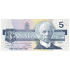 BC-56b 1986 Canada $5 Thiessen-Crow, GNL, UNC