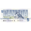 BC-56b 1986 Canada $5 Thiessen-Crow, GNV, UNC