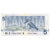 BC-56b 1986 Canada $5 Thiessen-Crow, FNX Below 7.08M, EF-AU