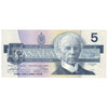 BC-56b 1986 Canada $5 Thiessen-Crow, FNX Below 7.08M, VF-EF
