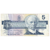 BC-56b 1986 Canada $5 Thiessen-Crow, FNX Below 7.08M, CIRC