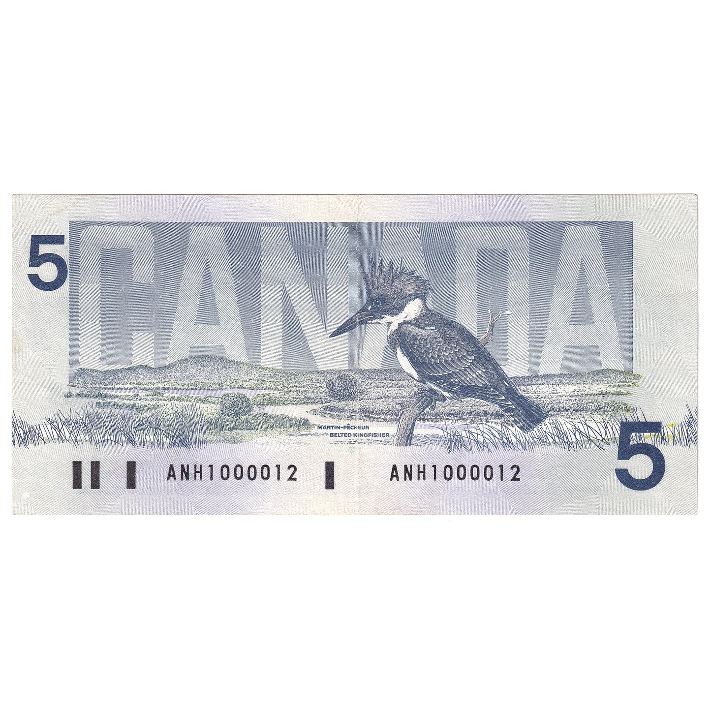 BC-56c-i 1986 Canada $5 Bonin-Thiessen, ANH, VF