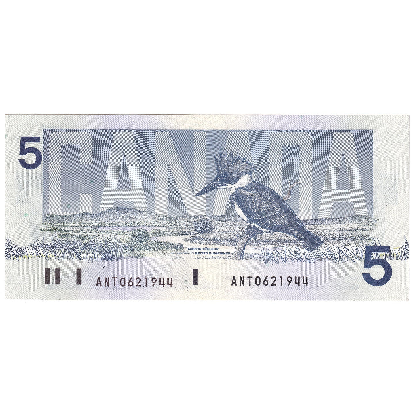 BC-56e-i 1986 Canada $5 Knight-Dodge, ANT, AU-UNC