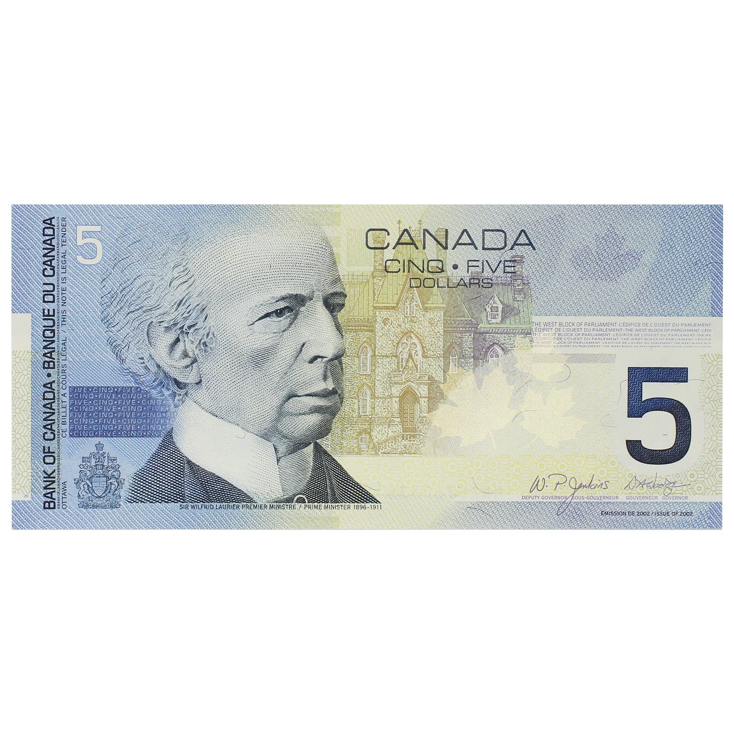 BC-62bA 2004 Canada $5 Jenkins-Dodge, HNZ (5.740-5.800), UNC