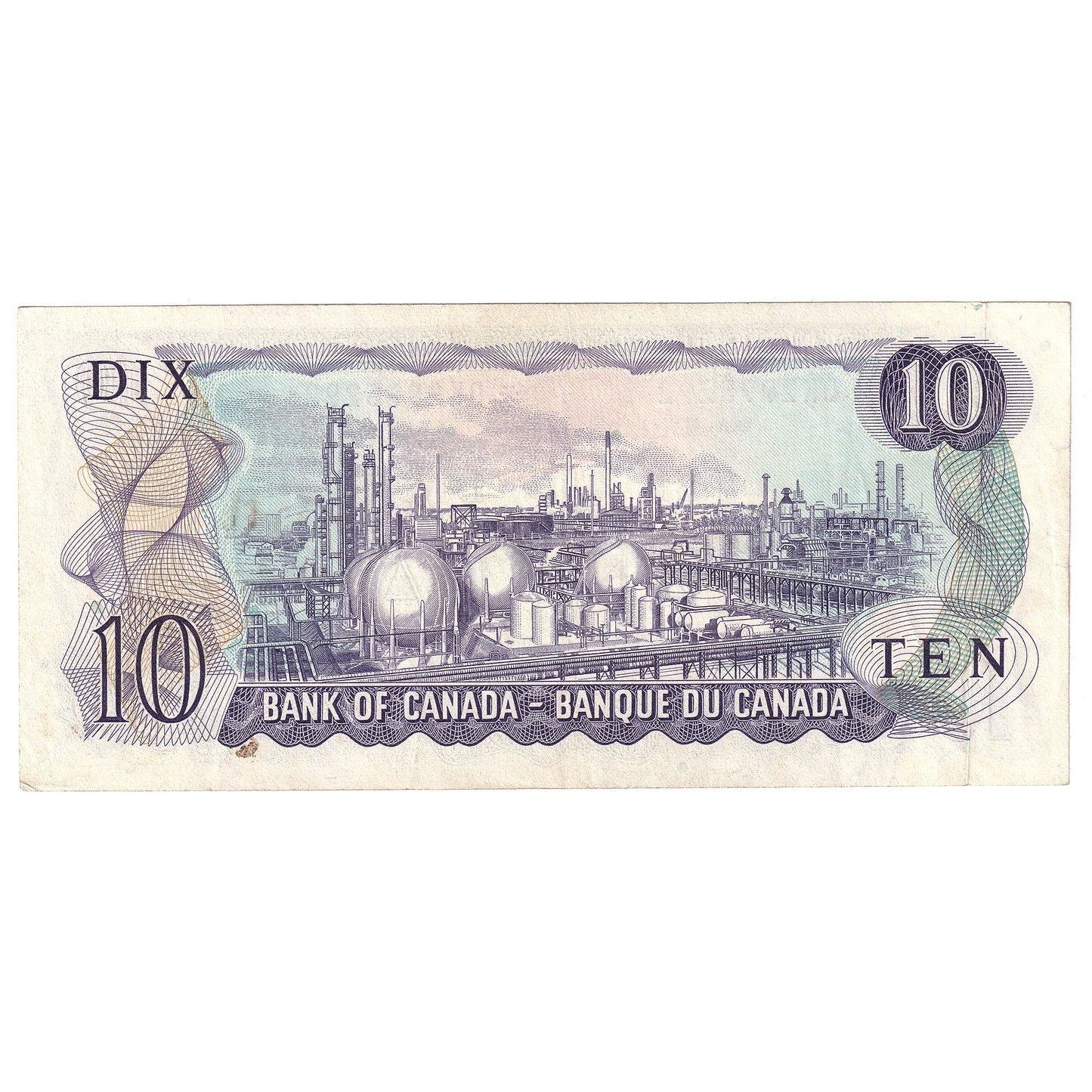 BC-49bA 1971 Canada $10 Bouey-Rasminsky, *DK, VF-EF (VF30)