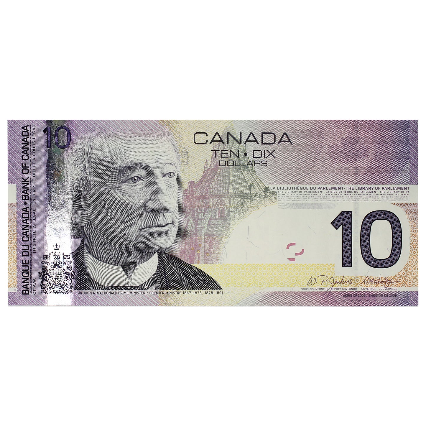 BC-68a 2004 Canada $10 Jenkins-Dodge, BEU, UNC