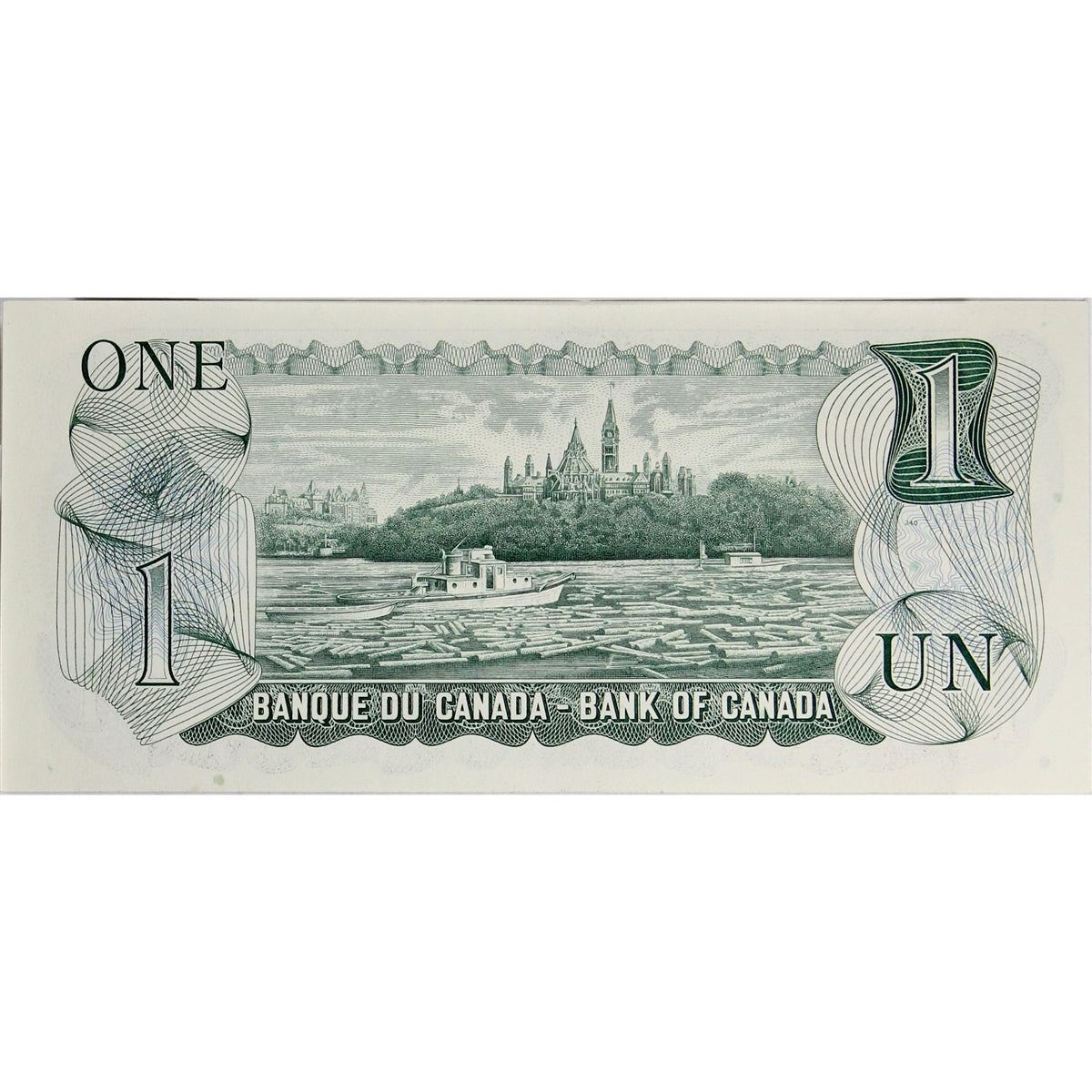 BC-46a-i 1973 Canada $1 Lawson-Bouey, AAV, Choice Uncirculated (CUNC63)