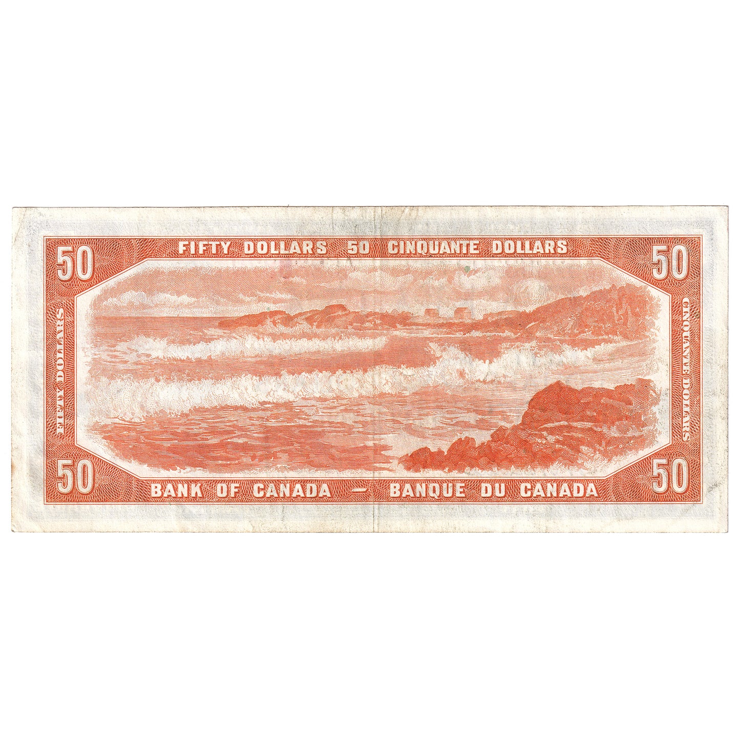 BC-42a 1954 Canada $50 Beattie-Coyne, A/H, EF