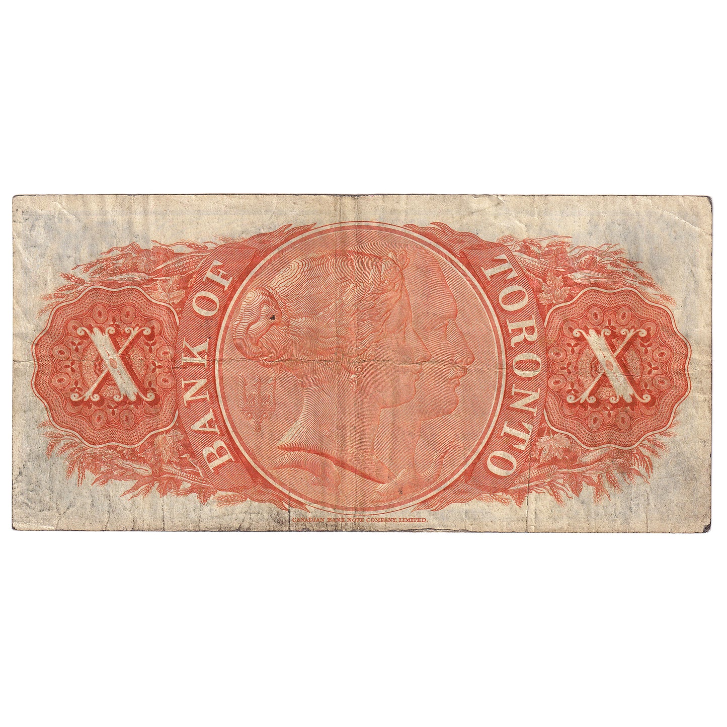 715-24-12 1937 Bank of Toronto $10 Marsh-Lamb, Very Fine (VF20)