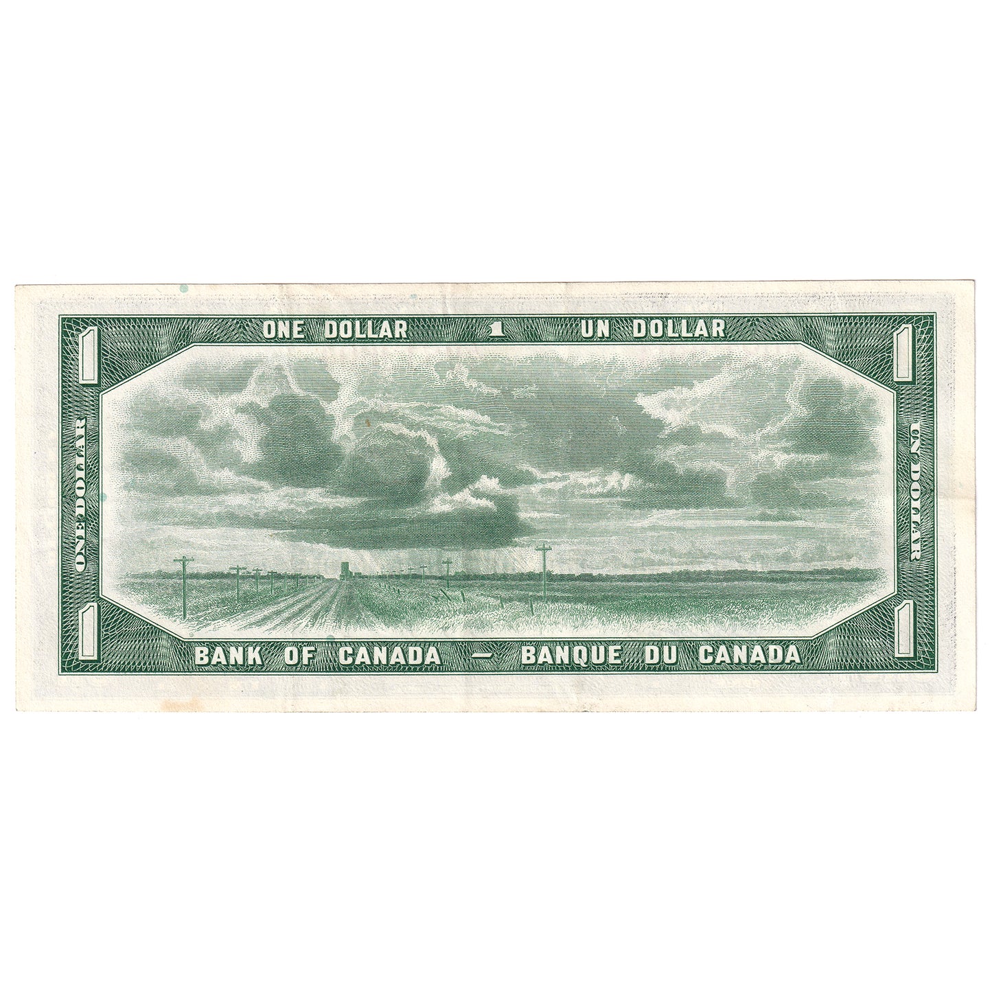 BC-29a 1954 Canada $1 Coyne-Towers, Devil's Face, A/A, Extra Fine (EF40)