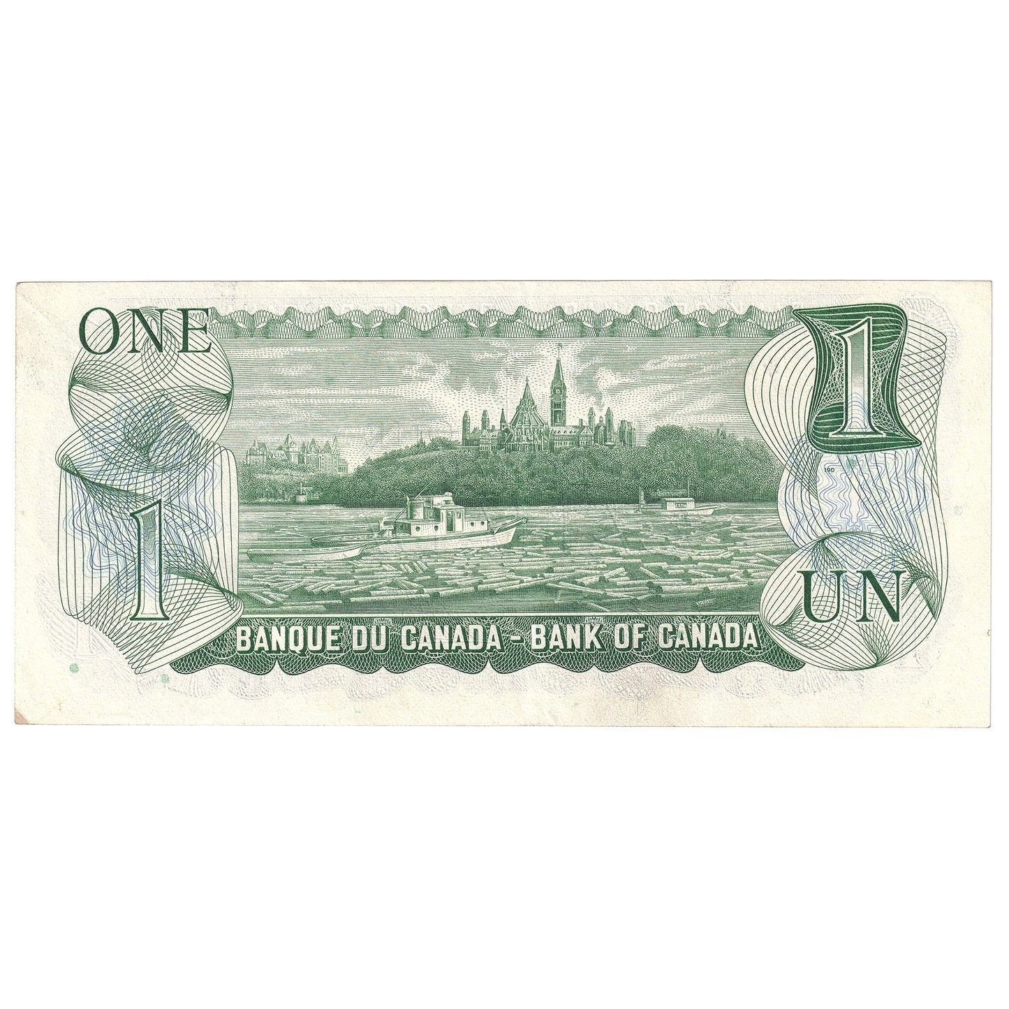 BC-46aA 1973 Canada $1 Lawson-Bouey, *AL, EF-AU