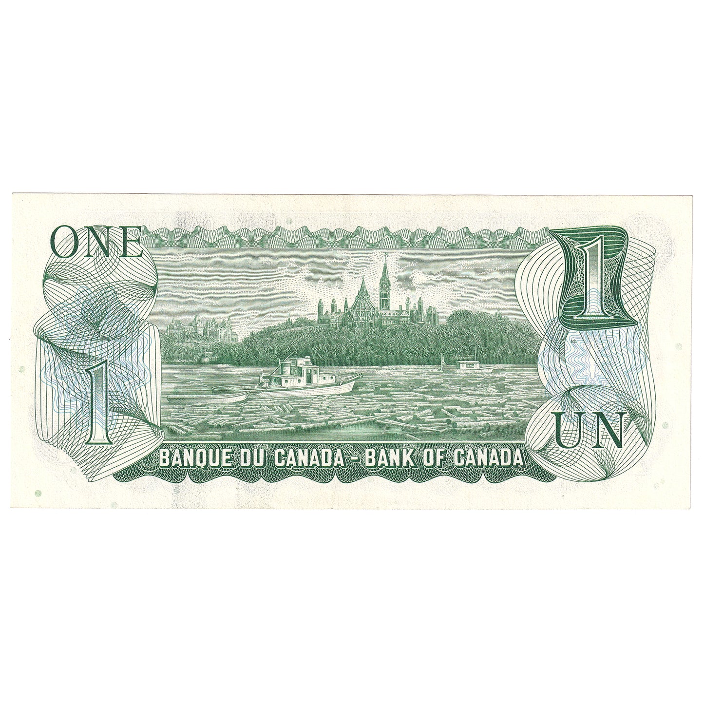 BC-46aA 1973 Canada $1 Lawson-Bouey, *AN, EF-AU