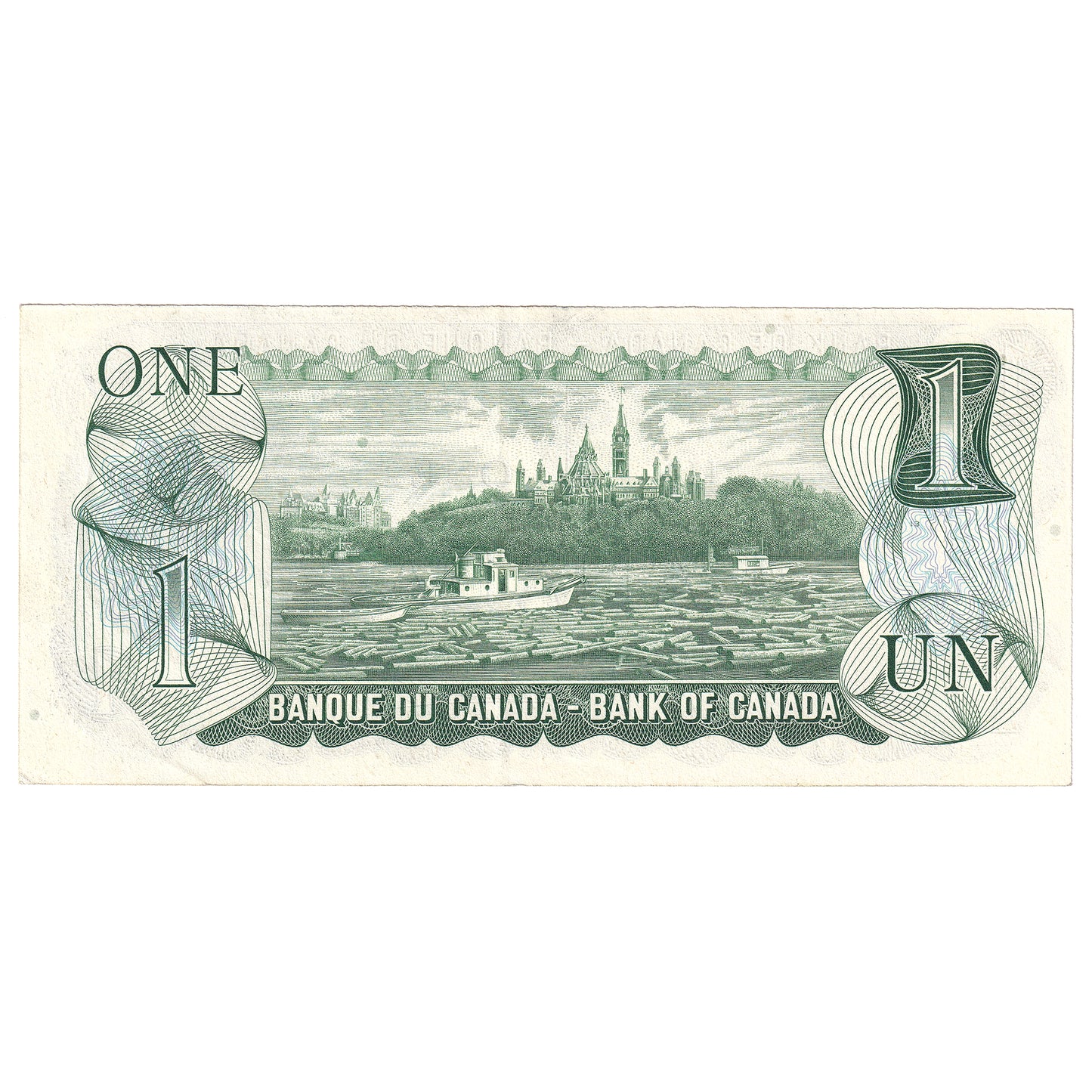 BC-46aA 1973 Canada $1 Lawson-Bouey, *IA, EF-AU (EF45)