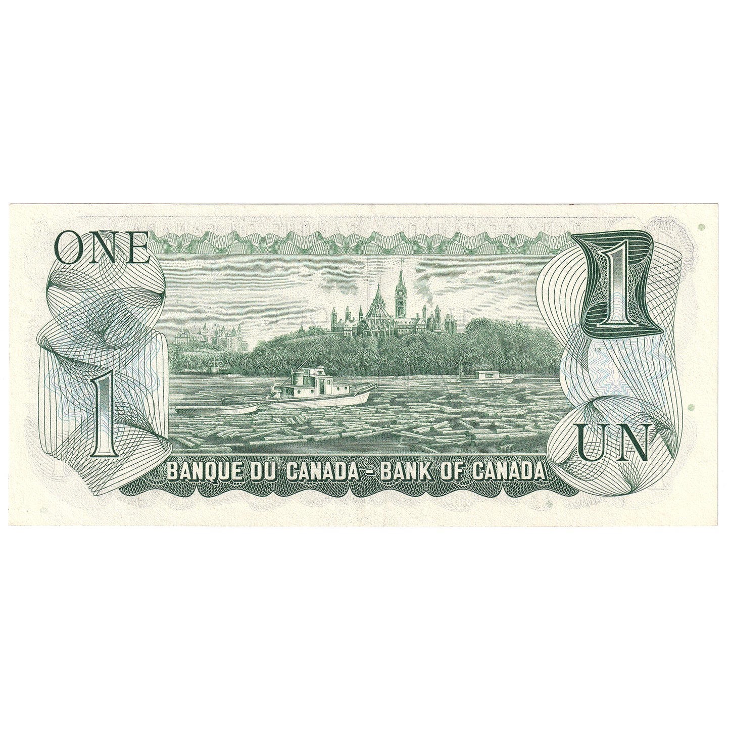 BC-46aA 1973 Canada $1 Lawson-Bouey, *IL, EF-AU (EF45)