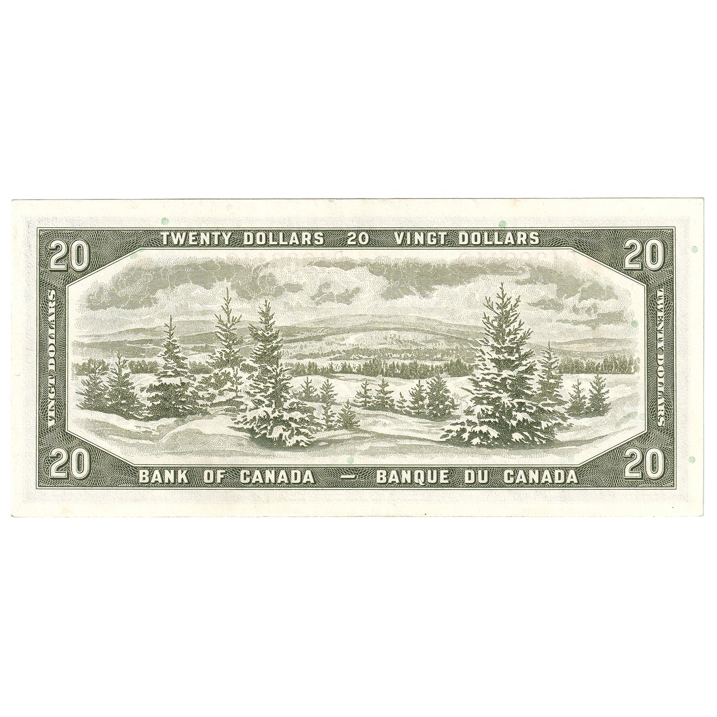 BC-41b 1954 Canada $20 Beattie-Rasminsky, D/W, UNC