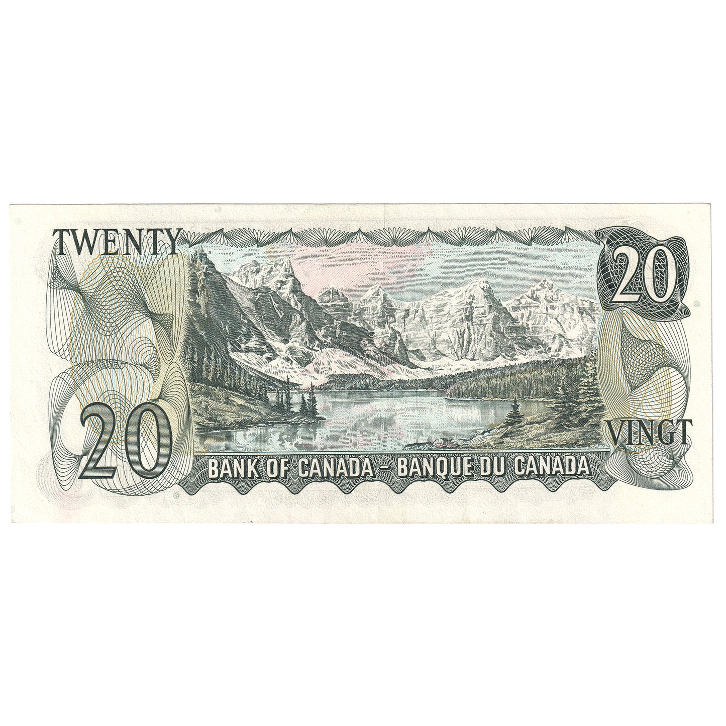 BC-50a 1969 Canada $20 Beattie-Rasminsky, EJ, EF-AU (EF45)