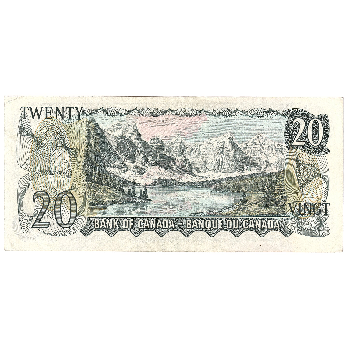 BC-50a 1969 Canada $20 Beattie-Rasminsky, EW, Circ