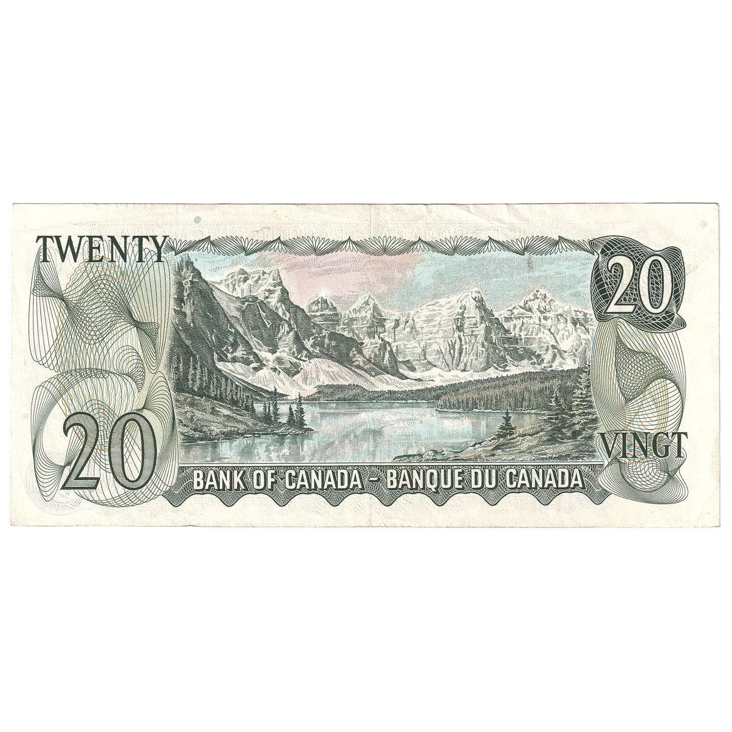 BC-50a 1969 Canada $20 Beattie-Rasminsky, EY, Circ