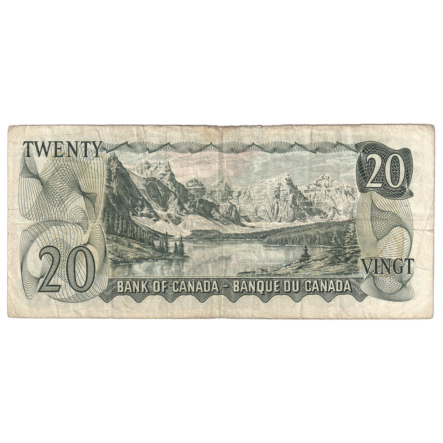 BC-50aA 1969 Canada $20 Beattie-Rasminsky, *EB, Circ