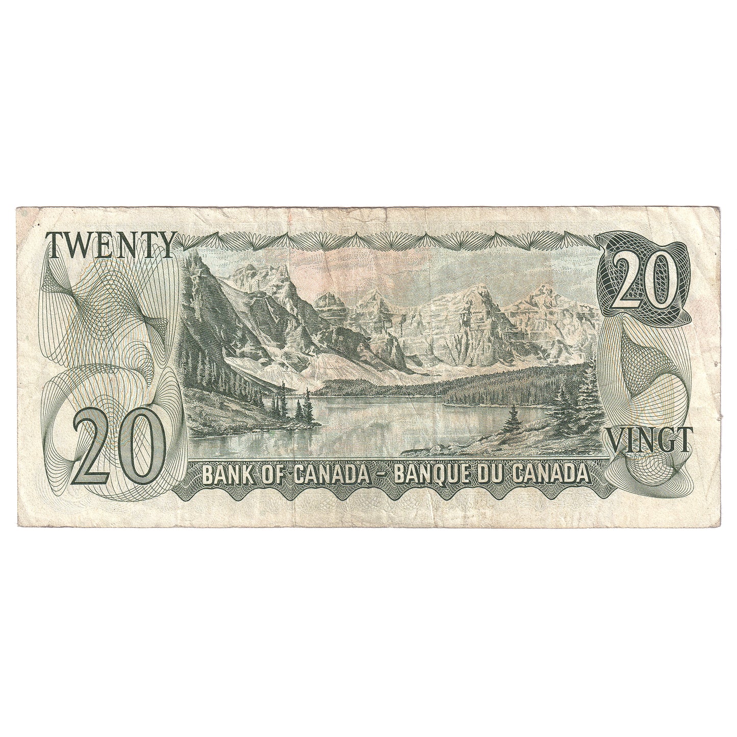 BC-50bA 1969 Canada $20 Lawson-Bouey, *YA, Circ