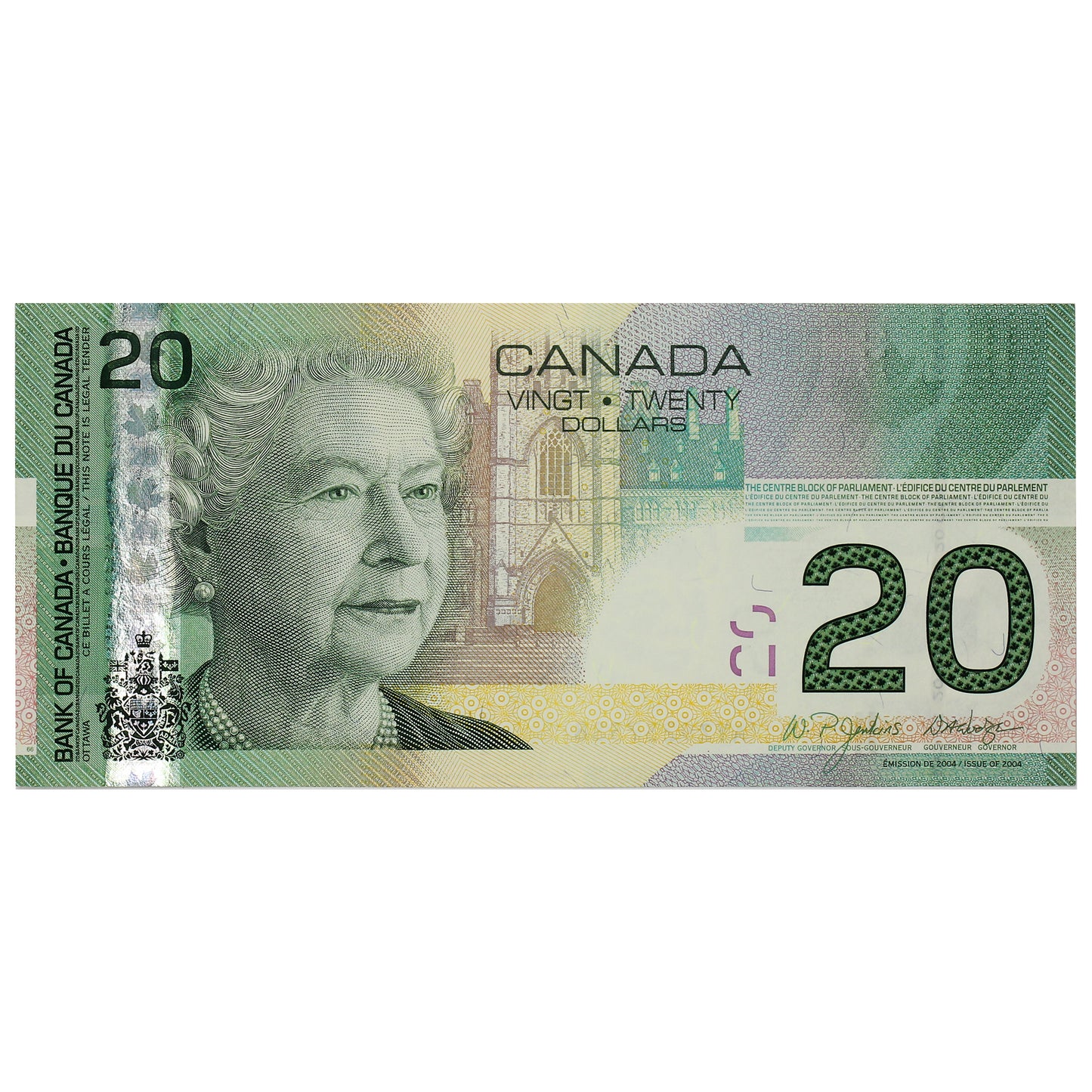 BC-64a 2004 Canada $20 Jenkins-Dodge, AYZ, UNC