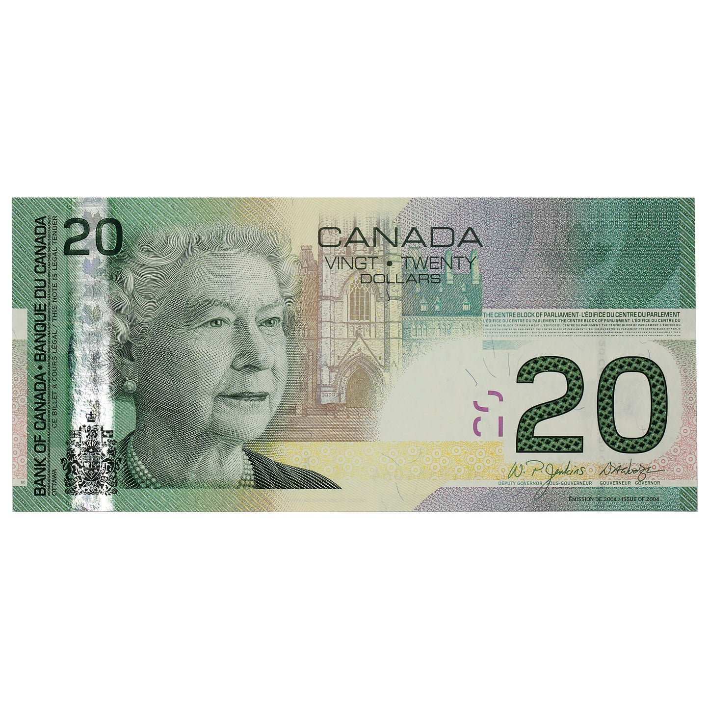 BC-64a 2007 Canada $20 Jenkins-Dodge, ALV, CUNC