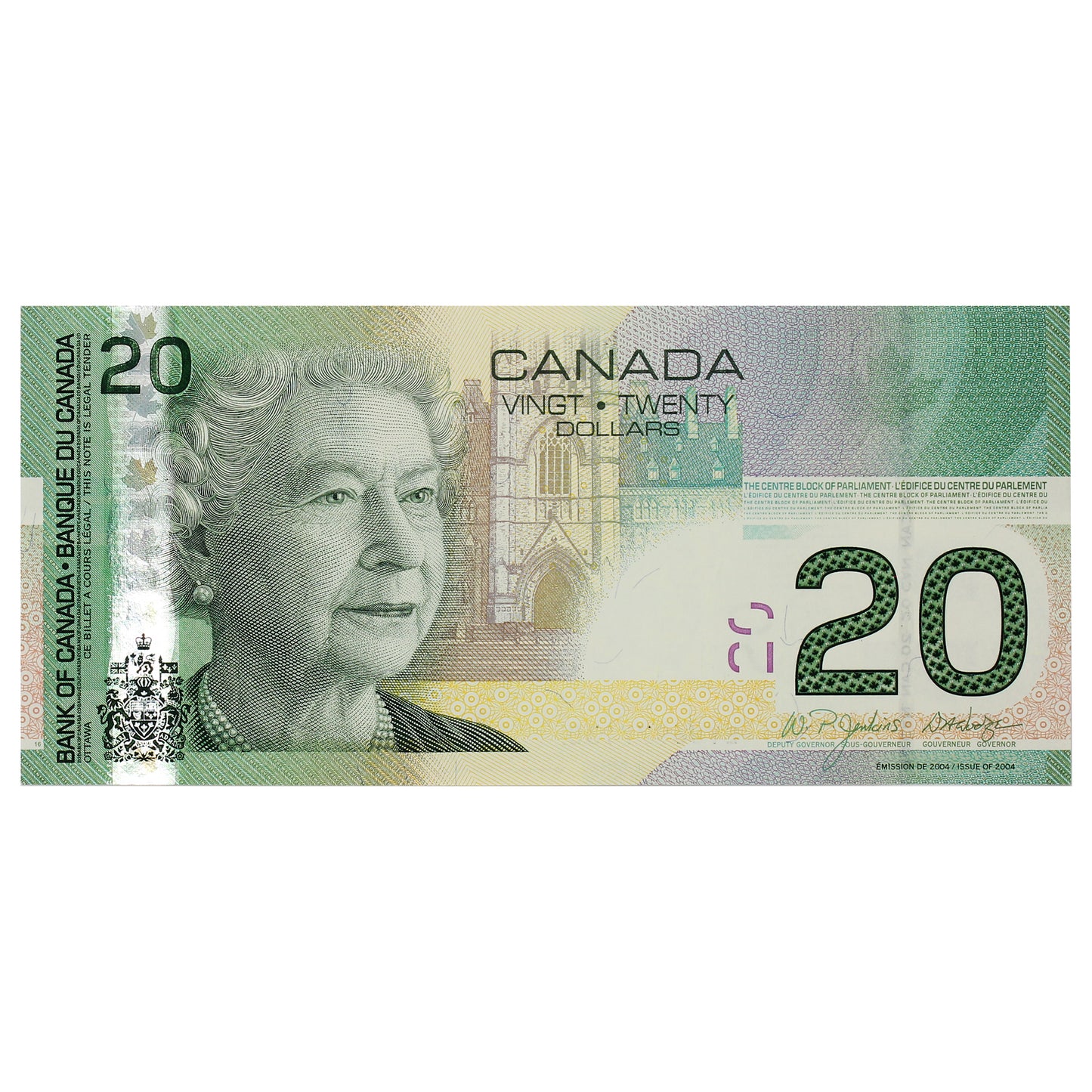 BC-64a-i 2005 Canada $20 Jenkins-Dodge, EYU, UNC