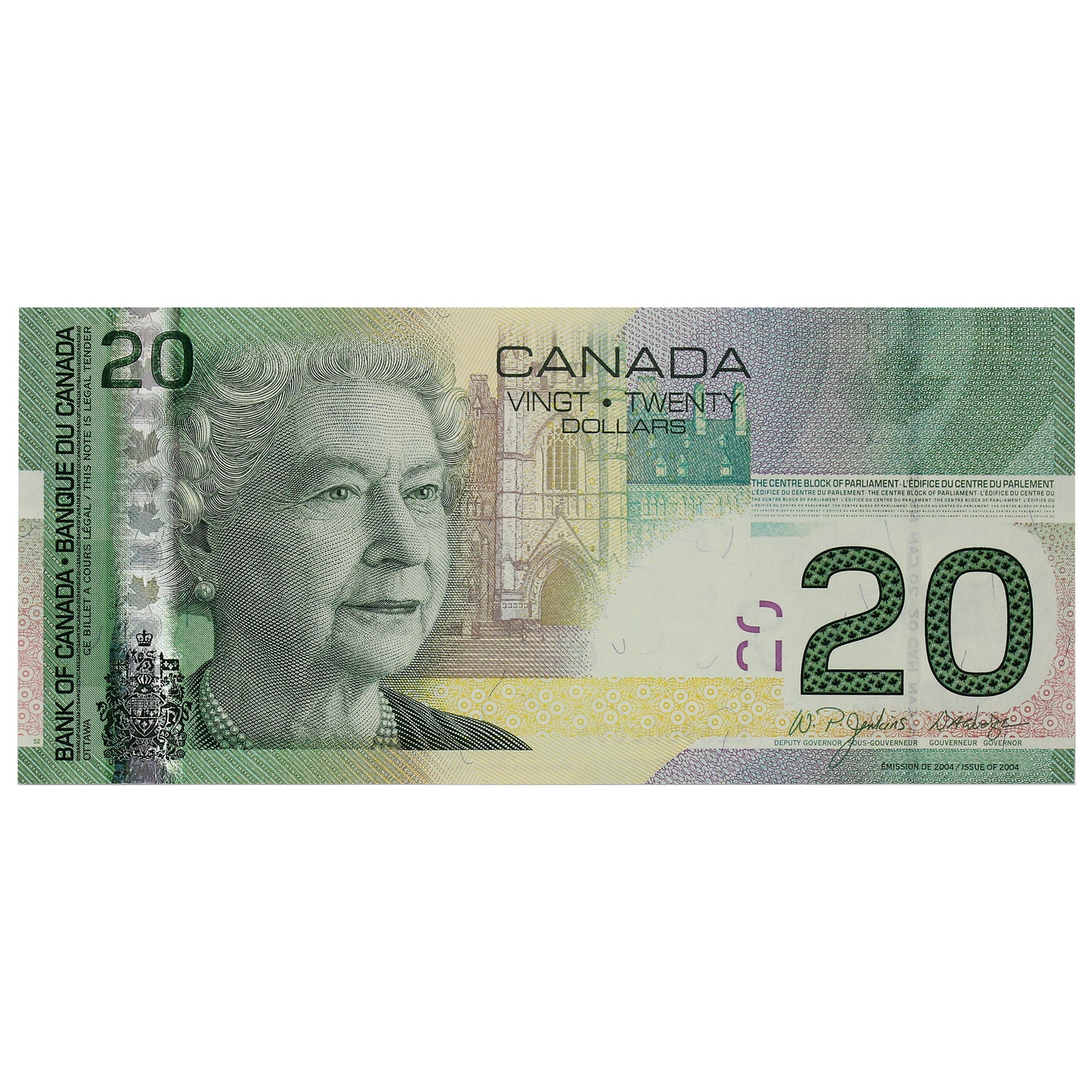 BC-64a-i 2006 Canada $20 Jenkins-Dodge, ELB, CUNC