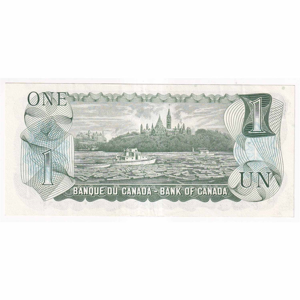 BC-46b 1973 Canada $1 Crow-Bouey, ALM, EF