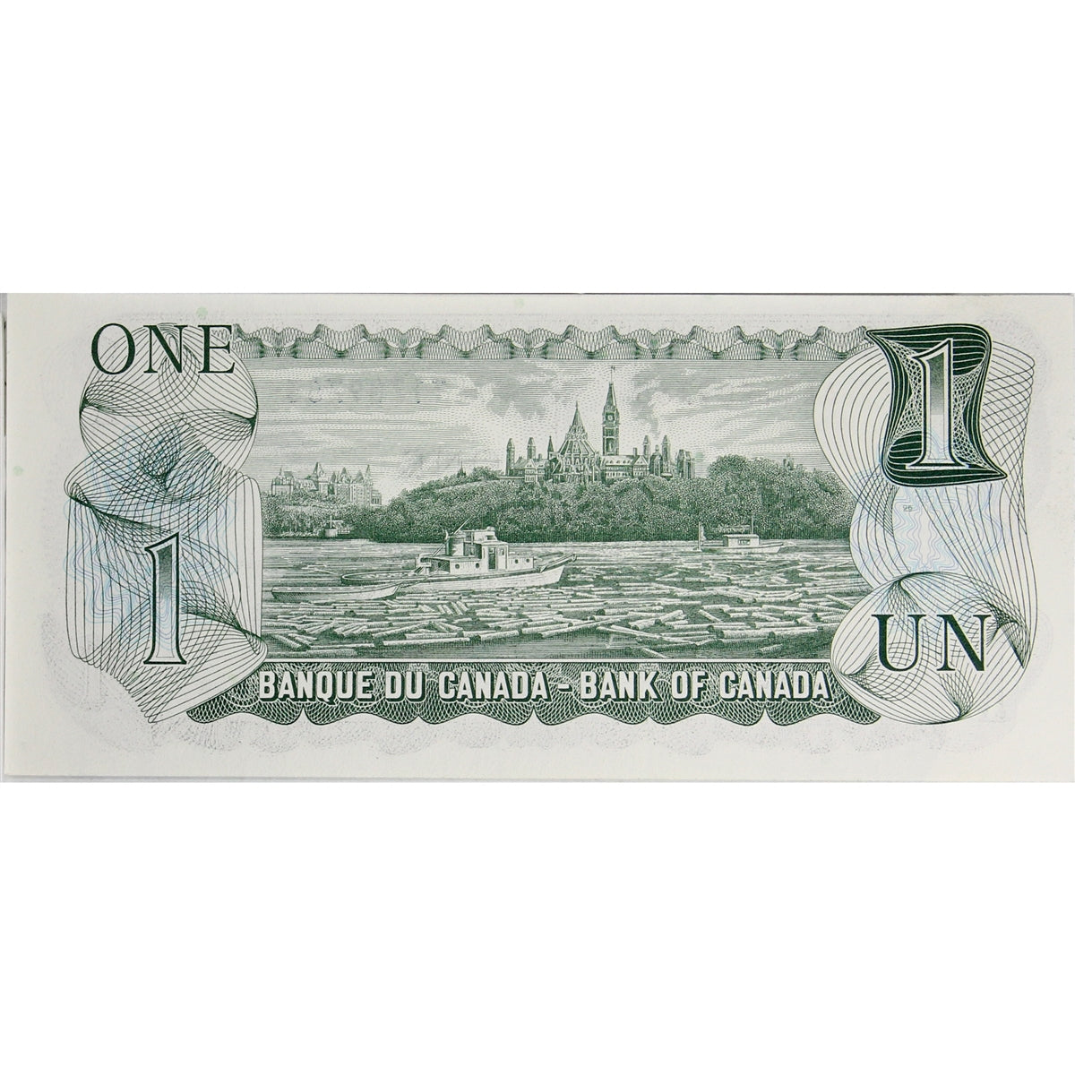 BC-46b 1973 Canada $1 Crow-Bouey, ALT, Choice Uncirculated (CUNC63)