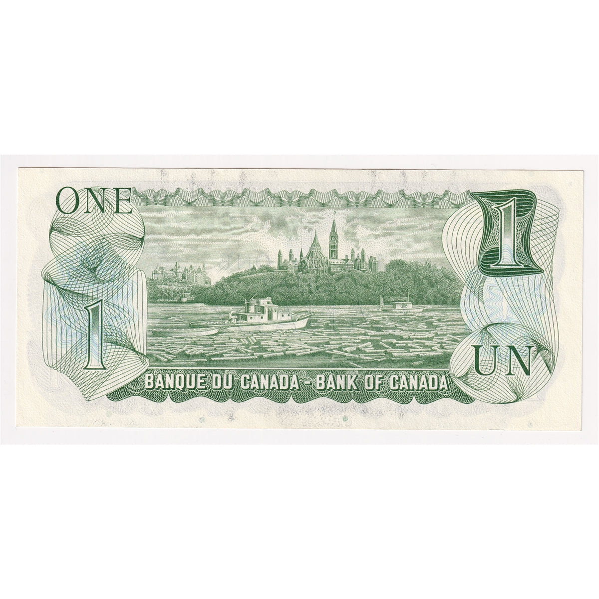 BC-46b 1973 Canada $1 Crow-Bouey, ALV, Choice Uncirculated (CUNC63)