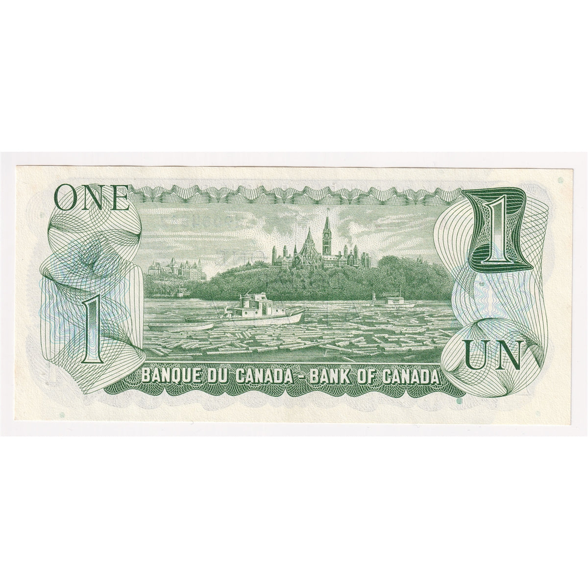 BC-46b 1973 Canada $1 Crow-Bouey, ALW, Choice Uncirculated (CUNC63)