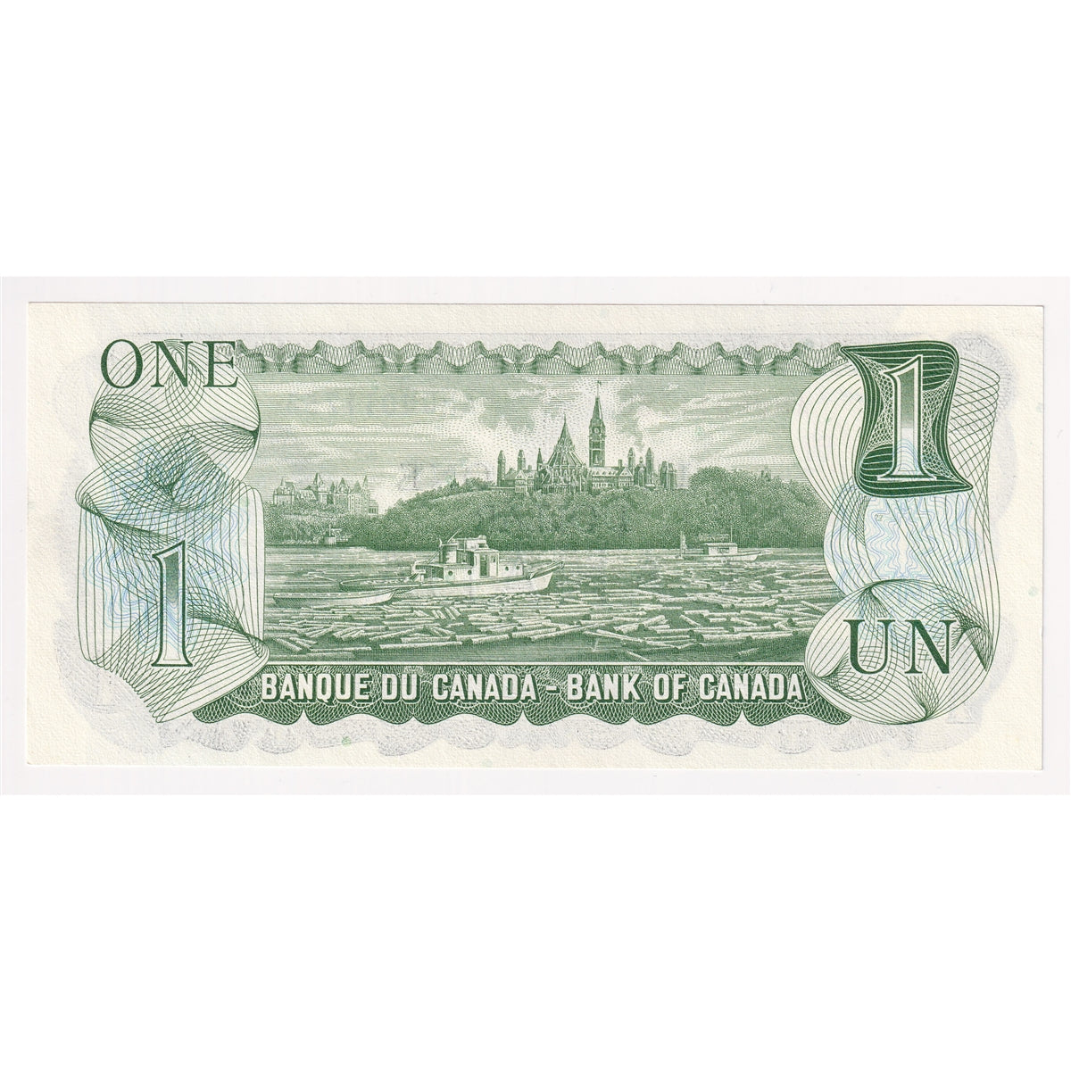 BC-46b 1973 Canada $1 Crow-Bouey, AMC, Choice Uncirculated (CUNC63)