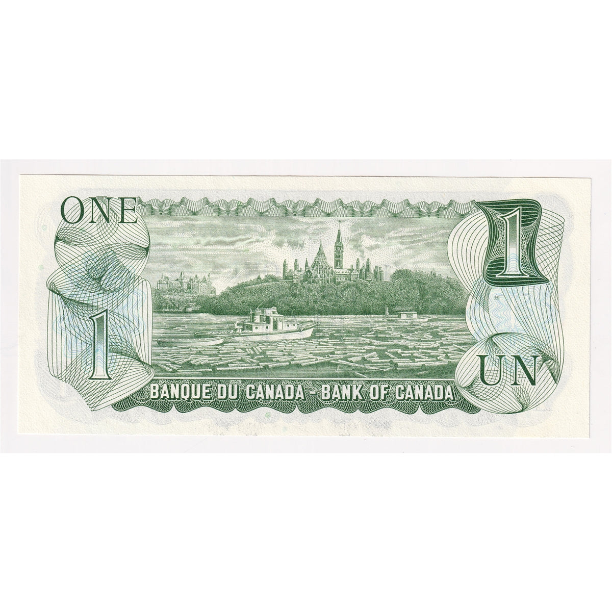 BC-46b 1973 Canada $1 Crow-Bouey, AMK, Choice Uncirculated (CUNC63)