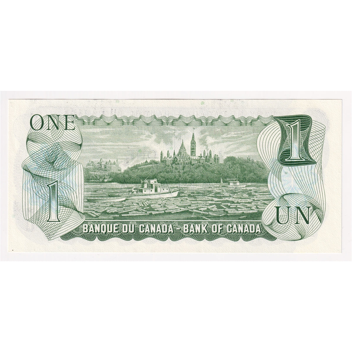 BC-46b 1973 Canada $1 Crow-Bouey, AMM, Choice Uncirculated (CUNC63)