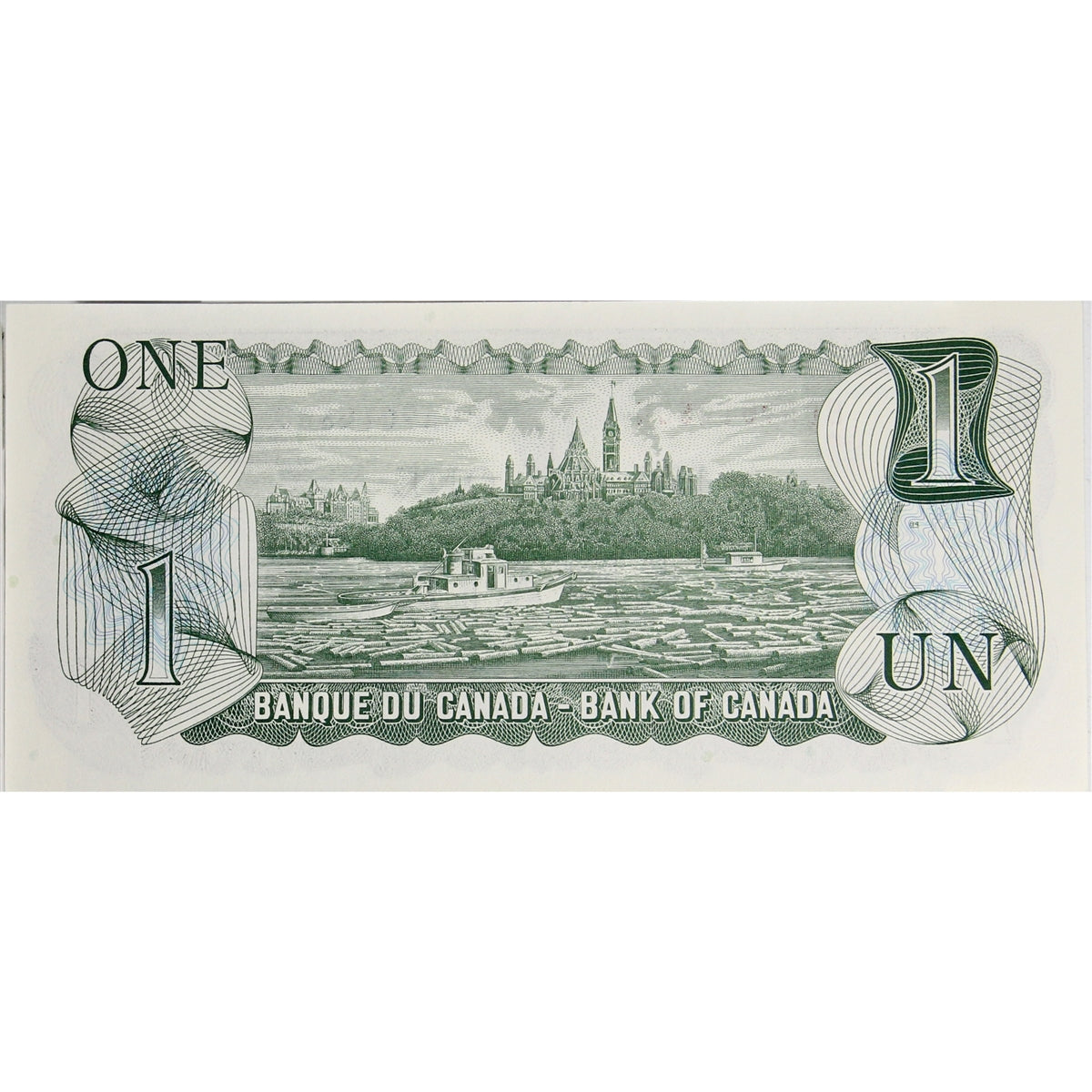 BC-46b 1973 Canada $1 Crow-Bouey, BCA, Uncirculated (MS60)