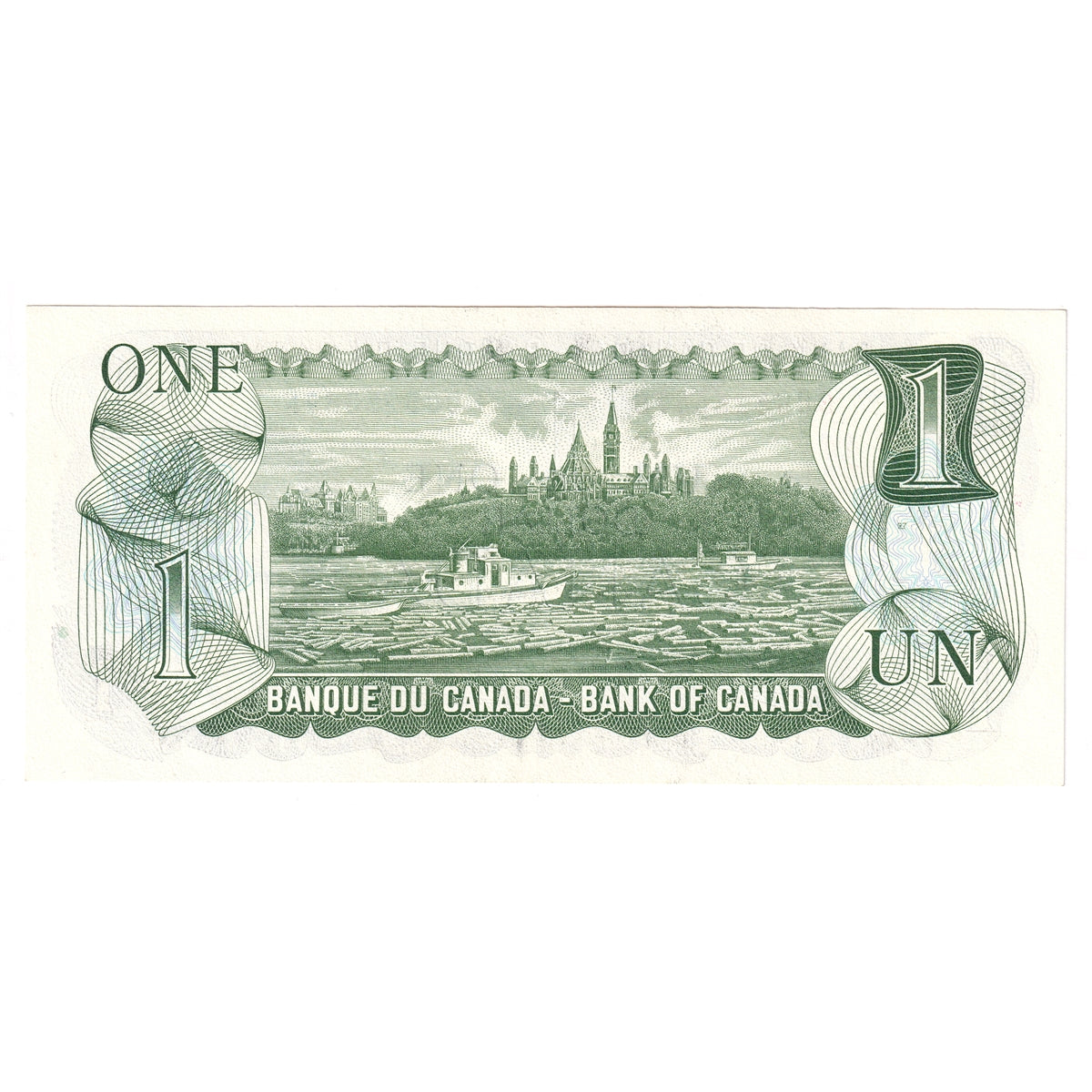 BC-46b 1973 Canada $1 Crow-Bouey, BCC, Choice Uncirculated (CUNC63)