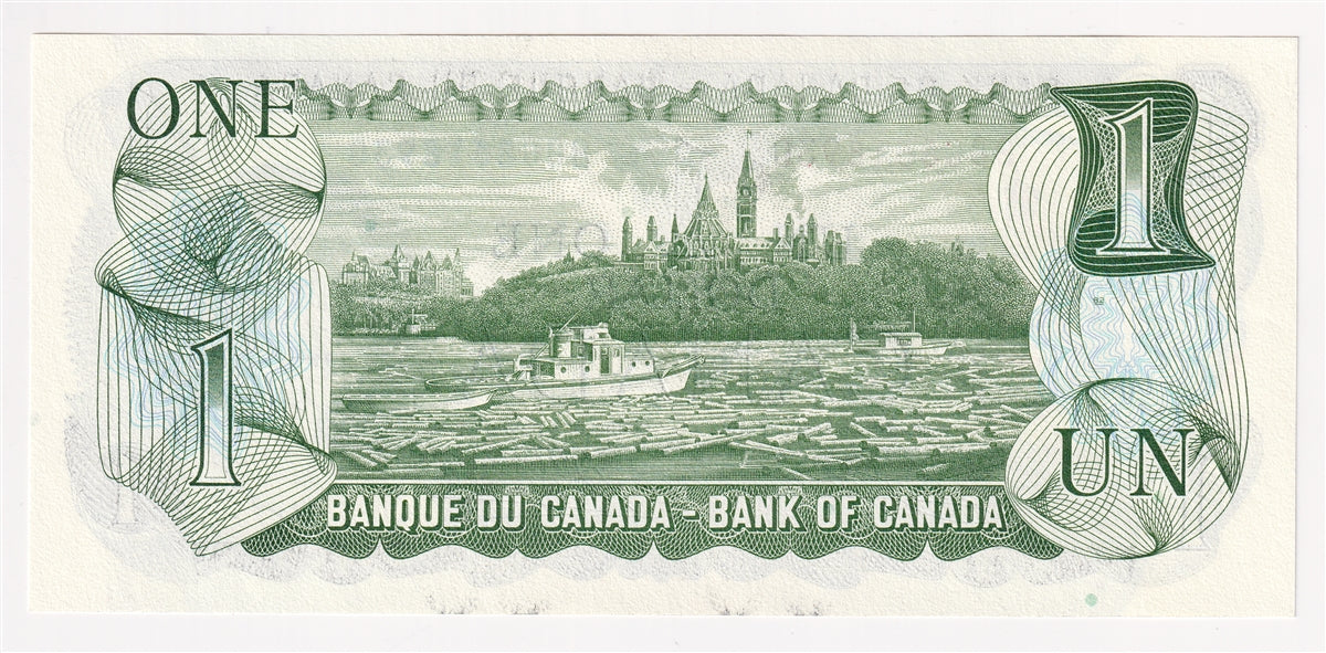 BC-46b 1973 Canada $1 Crow-Bouey, BCG, Choice Uncirculated (CUNC63)