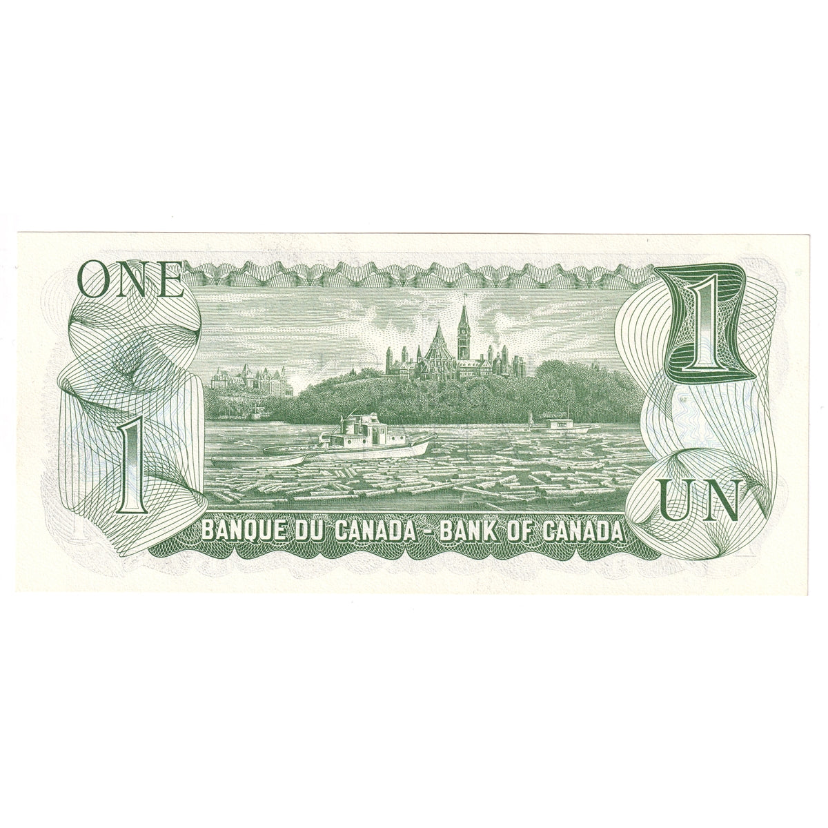 BC-46b 1973 Canada $1 Crow-Bouey, BFC, Choice Uncirculated (CUNC63)