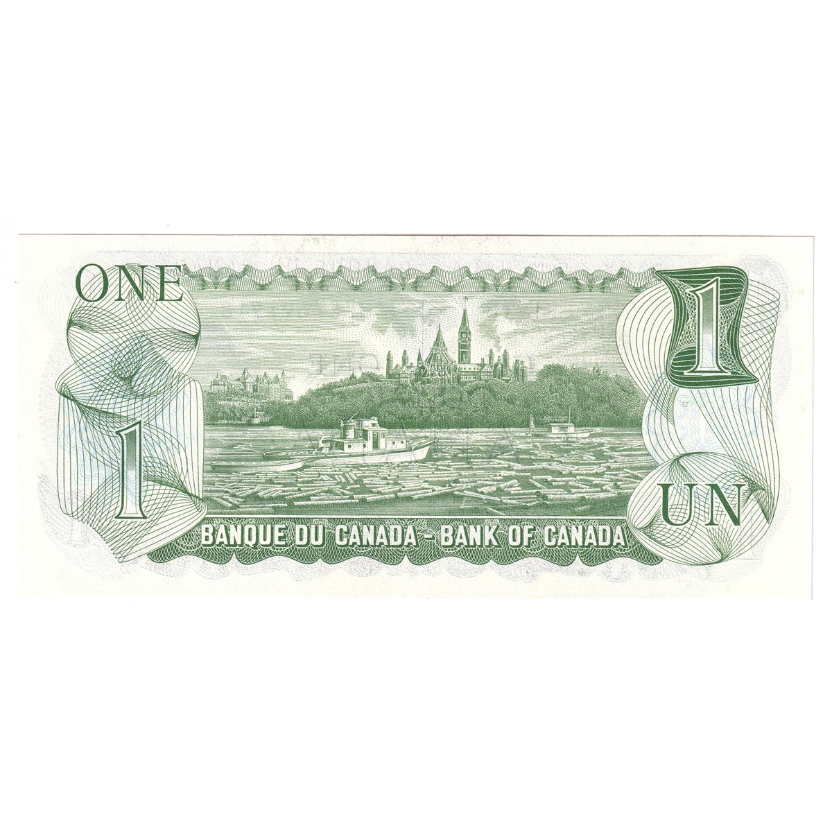 BC-46b 1973 Canada $1 Crow-Bouey, BFE, Choice Uncirculated (CUNC63)