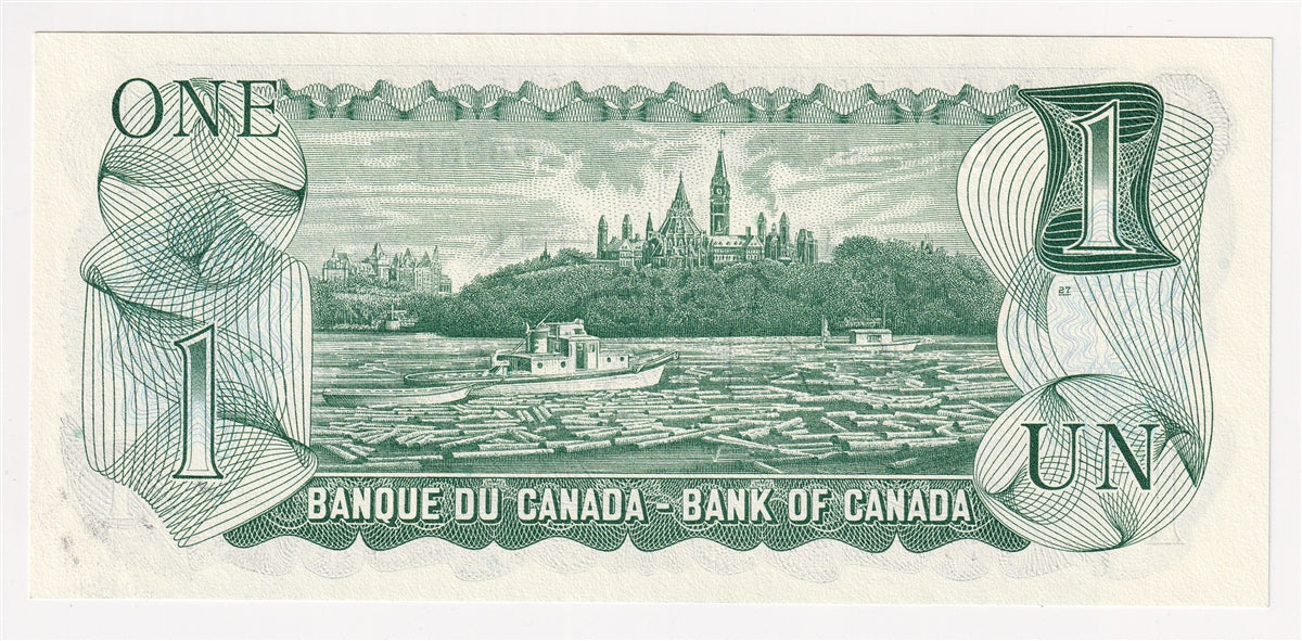 BC-46b 1973 Canada $1 Crow-Bouey, EAP, Uncirculated (MS60)